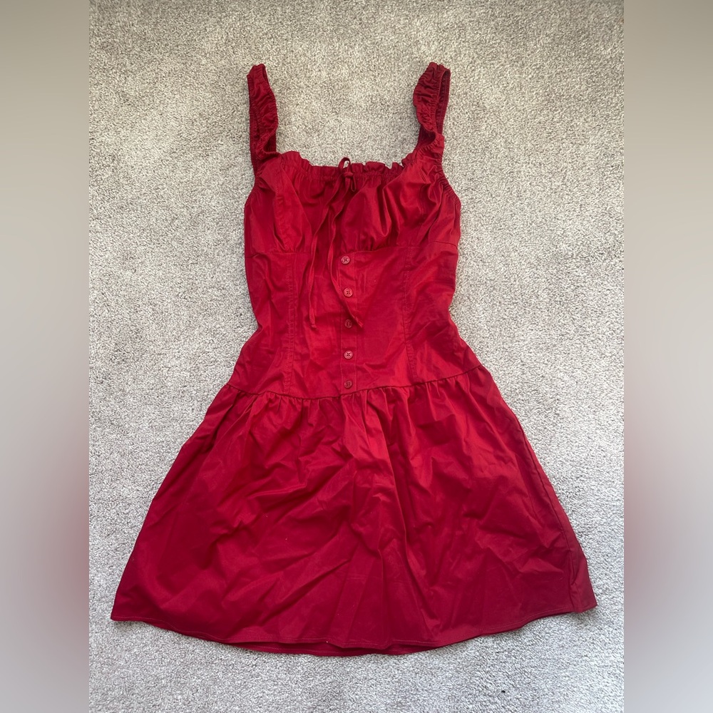 Red dress